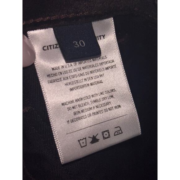 NWT Citizens of Humanity Lilah Flare w/ Welt Pocket Chocolate Milk Brown 30 - Picture 11 of 12